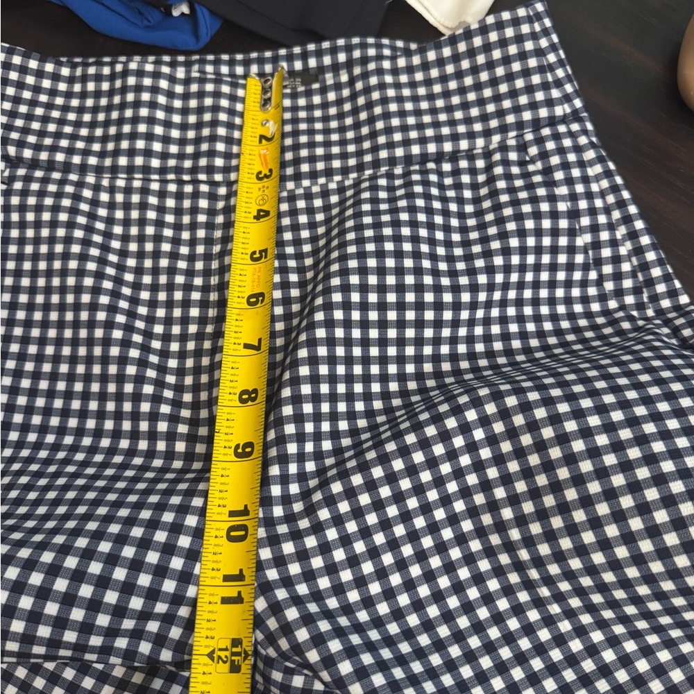 Zara Gingham Pants Size USA Size 6 - Picture 9 of 9